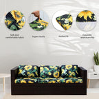 8Pcs Stretch Patio Cushion Covers, Outdoor Couch Covers Replacement, Outdoor - Image 3