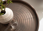 Kate and Laurel Mahdavi Modern Round Outdoor Coffee Table; 25 x 25 x 16; - Image 6