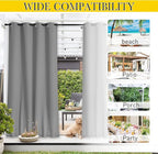 NICETOWN 2 Panels Outdoor Curtains - Image 7