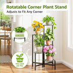 Plant Stand 5 Tier Indoor Metal Flower Shelf - Image 2