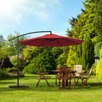 Backyard Expressions 10FT Cantilever Patio Umbrella – Outdoor Offset Hanging - Image 4