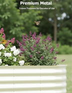 GarveeLife 6x3x2 ft Galvanized Raised Garden Bed - Image 7