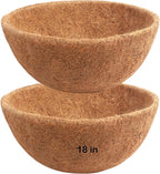 Y&M 2pcs 18“ Round Coconut Fiber Liner by YM