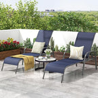 Giantex Patio Lounge Chair, Outdoor Chaise Lounge - Image 9