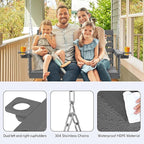 Plawdlik Porch Swings, 2 Seat Patio Chair - Image 5