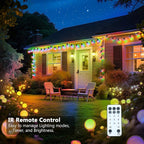 Outdoor String Lights, 25ft 20 LED Bulbs Hanging Patio Lights Dimmable - Image 3