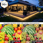 20ft COB Outdoor LED Strip IP67 Waterproof, 6500K Cold Whit DC24V Flexible LED - Image 5
