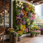 36 Pockets Living Wall Planter Indoor, Self Watering Wall Hanging Planters - Image 4