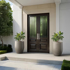 Kante Tall Concrete Planter, 21.7-Inch Height Weathered Concrete Large Indoor - Image 4