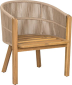 Christopher Knight Home Kclent Outdoor Acacia Wood Dining Set - Image 9