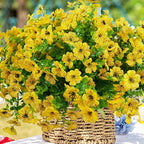 Artificial Flowers for Outdoor, UV Resistant Fake Silk Flowers, Realistic Faux - Image 3