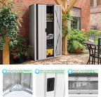 AECOJOY Outdoor Storage Cabinet Waterproof - Image 5