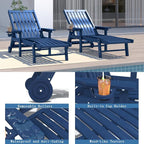 Patio Chaise Lounge Chair, Oversized Lounge Chair Outdoor - Image 7