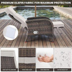 Belord 5 Piece Patio Furniture Set - Image 5