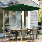 AreShark 9 FT Patio Umbrella for Outdoor, Outdoor Table Umbrella - Image 2