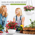 10 Inch Hanging Baskets 2 PC - Image 6