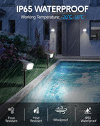 HIBOITEC Solar Spot Lights Outdoor 59LED Landscape Lights Solar Powered - Image 3