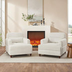 Oversized Chaise Lounge Accent Chair, Cloud Fluffy Chaise Sofa Recliner - Image 7