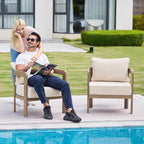 Outdoor Furniture Set, Metal Modern Outside Furniture - Image 6