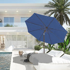 JEAREY 9FT Outdoor Patio Umbrella Outdoor Table Umbrella - Image 4
