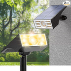 Solar Spot Lights Outdoor, 2 Pack/56 LED Outdoor Lights by Katipeal
