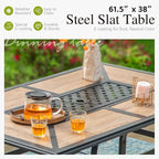 Sophia & William Rectangular Outdoor Dining Table - Image 3