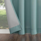 Sun Zero Marina Indoor/Outdoor UV Protectant Energy Efficient Grommet Curtain - Image 4