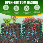 17" Tall Elevated Round Metal Rised Garden Bed- 2'x2' in Size and 0.8MM Thick - Image 6