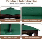 SCOCANOPY Forest Green Ripstop Replacement Top Fit - Image 5