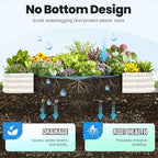 Quictent Galvanized Raised Garden Bed Kit, Ground Planter Strengthened by - Image 5