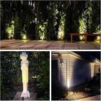 GKOLED 6 Pack Mini Size Brass Landscape Spotlight, Low Voltage 12V AC/DC - Image 5