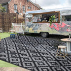 SAND MINE Waterproof Outdoor Rug 10x20 ft, Plastic Reversible Rug, Modern Area - Image 6