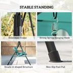 Outsunny 3-Seat Outdoor Patio Swing Chair - Image 4