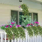 Hollyone 2pcs Artificial Hanging Plants 24" Fake Ivy Vine Faux Ivy Leaves - Image 4