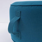 QILLOWAY Indoor/Outdoor Inflatable Stool, Round Ottoman, All Weather Foot Rest - Image 6