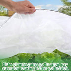 2 Pack Garden Netting for Raised Beds, 37.4" x 19.6" x 19.6" Garden Bed Insect - Image 5