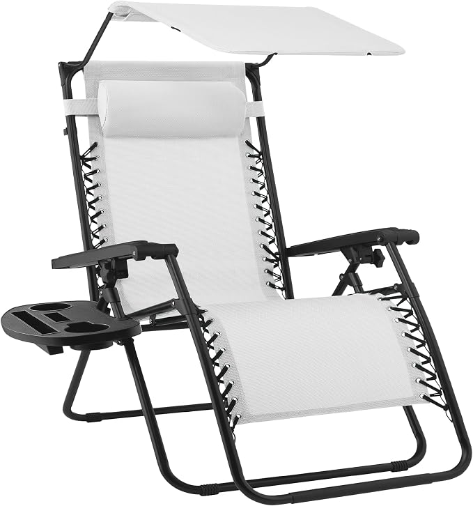 Best Choice Products Folding Zero Gravity Outdoor Recliner Patio Lounge Chair by BestChoiceProducts