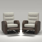 LayinSun Oversized Wicker Outdoor Swivel Glider Recliner - Image 8