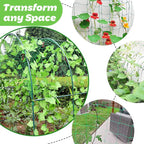 6.5x10FT Plant Trellis Netting, Garden Climbing Grow Net Heavy Duty Polyester - Image 4