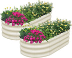 SnugNiture Galvanized Raised Garden Bed Outdoor by snugniture