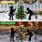 Solar Outdoor Christmas Tree, 3 Pack Christmas Outdoor Decorations - Image 2