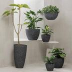 LA JOLIE MUSE Flower Pots Outdoor Garden Planters, Indoor Plant Pots - Image 4