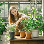 Trellis for Climbing Plants Indoor, 4 Pack Stackable Garden Trellis for Potted - Image 5