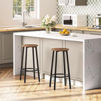 HOOBRO Bar Stools, Kitchen Round Height Stools - Image 5