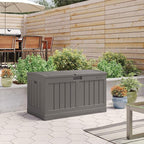 Suncast 50 Gallon Plastic Deck Box - Image 4