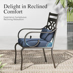 Sophia and William Outdoor Patio Dining Set - Image 3