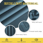 NICETOWN Blackout Patio Curtains 100 x 144 Inches Long - Image 2