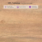 PURPLE LEAF 11 Pieces Large Outdoor Dining Set Patio Extended Upgrade Table and - Image 6