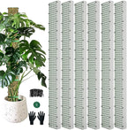 60" Metal Moss Pole, D Shape Sphagnum Moss Pole, Moss Poles by HOLANHING