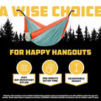 Wise Owl Outfitters Camping Hammock – 500lbs Portable Hammock - Image 5